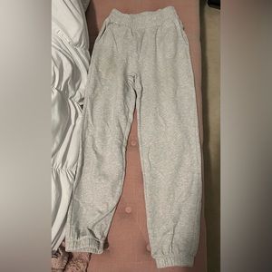 Grey american eagle sweatpants